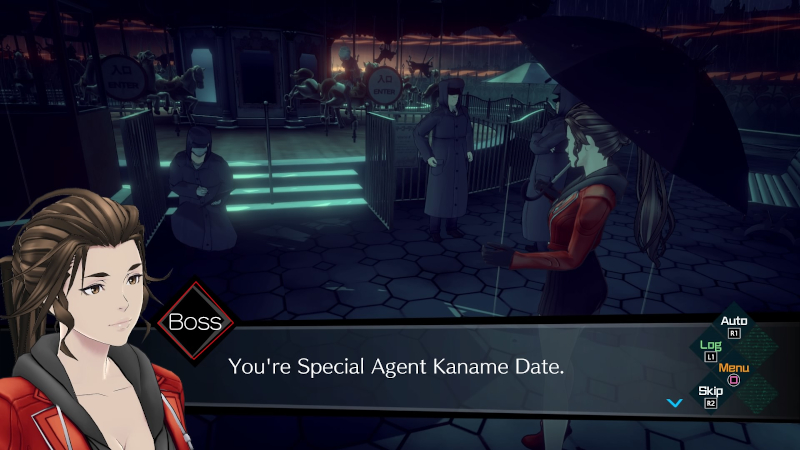 You're Special Agent Kaname Date